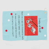 ゴルフタオルのアイロニー ゴルフタオル (横)