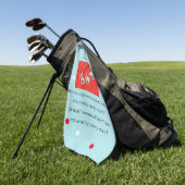 ゴルフタオルのアイロニー ゴルフタオル (グリーン)