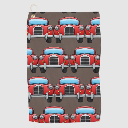 ゴルフタオルのビンテージカー ゴルフタオル (正面)