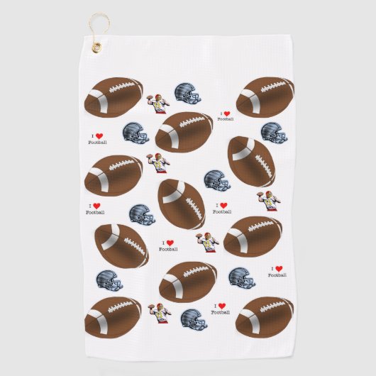 ゴルフタオルサッカー ゴルフタオル (正面)