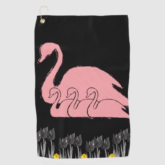 ゴルフタオルフローラ ゴルフタオル (正面)