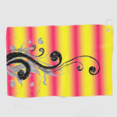 ゴルフタオルフローラ ゴルフタオル (横)