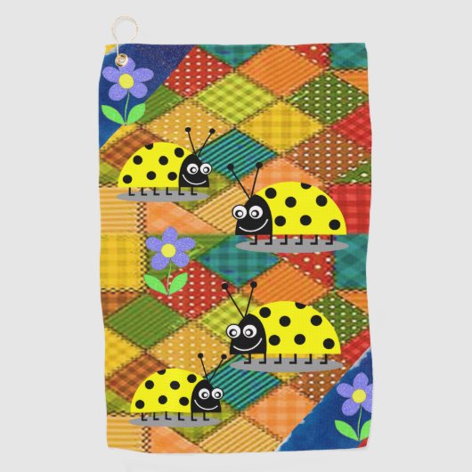 ゴルフタオルフローラ ゴルフタオル (正面)