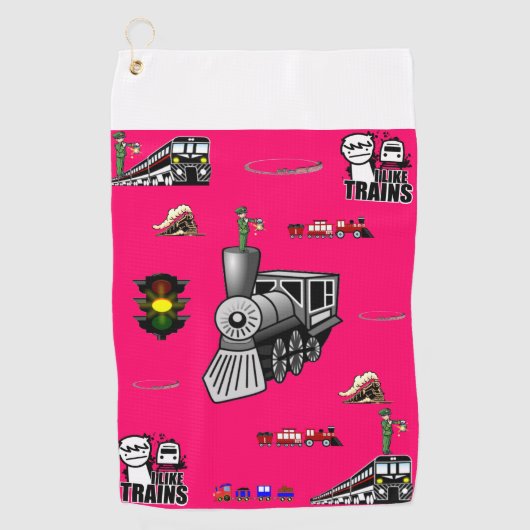 ゴルフタオル列車 ゴルフタオル (正面)