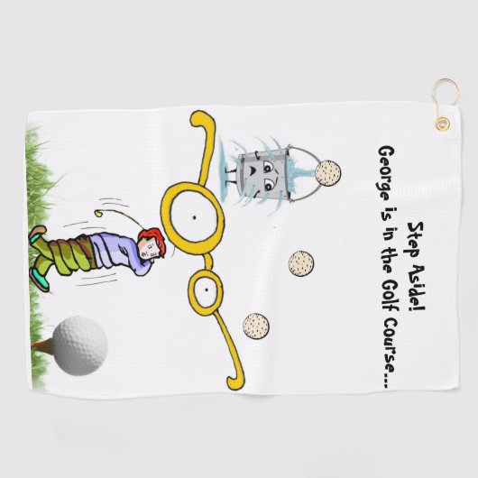 ゴルフタオル (横)