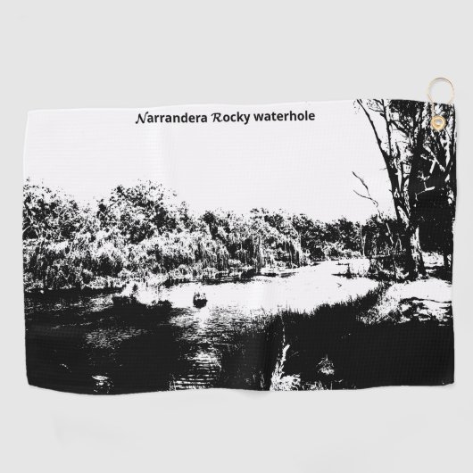 ゴルフタオル (横)