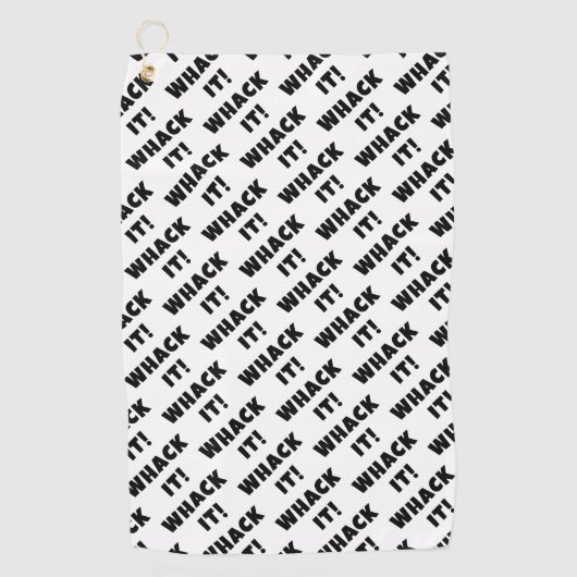 ゴルフタオル (正面)