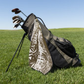 ゴルフタオル (グリーン)