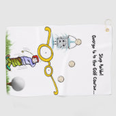 ゴルフタオル (横)