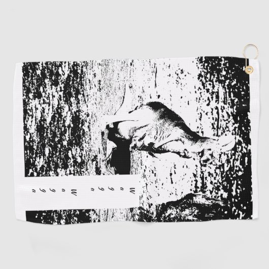 ゴルフタオル (横)