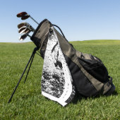 ゴルフタオル (グリーン)