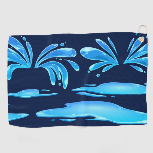 ゴルフタオル (横)