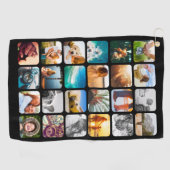 ゴルフタオル24フォトラウンドテンプレート ゴルフタオル (横)