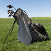 ゴルフタオル – ゴールデンライン (グリーン)