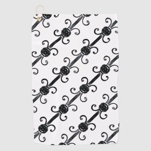 ゴルフタオル – バシリカバラ (正面)