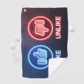 ゴルフタオル – ブラック美しい (インサイチュ)