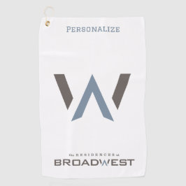 ゴルフタオル – 大きなロゴ