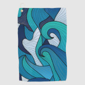 ゴルフタオル – 海 (正面)