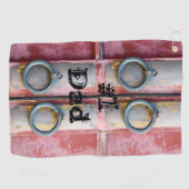 ゴルフタオル#1パパ ゴルフタオル (横)