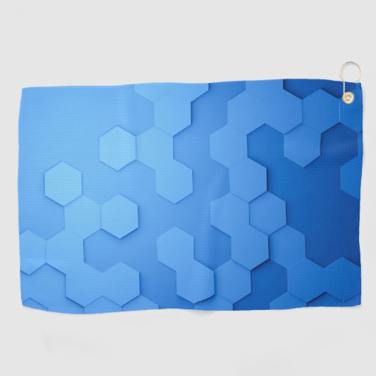 ゴルフタオル – Black&White (横)