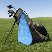 ゴルフタオル – Black&White (グリーン)