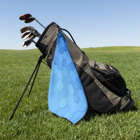 ゴルフタオル – Black&White (グリーン)