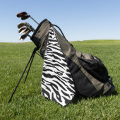 ゴルフタオル – Black&White (グリーン)