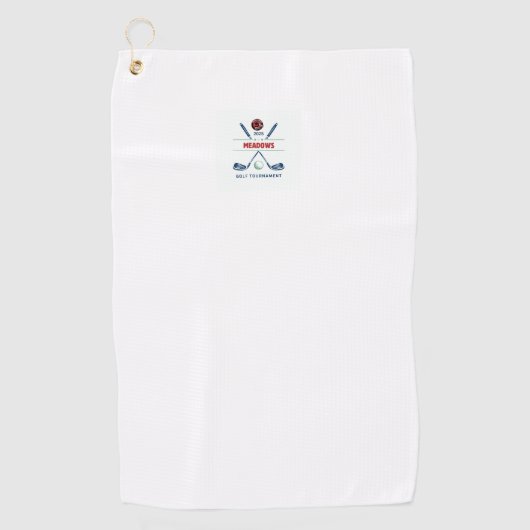 ゴルフタオル – Meadowsゴルフトーナメント2025 (正面)