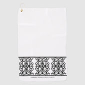 ゴルフタオル – Washington St Bank (正面)