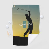 ゴルフタパーソナライズされたオルHAMbyWG ゴルフタオル (インサイチュ)