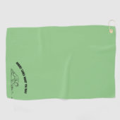 ゴルフタユーモアのあるオル ゴルフタオル (横)