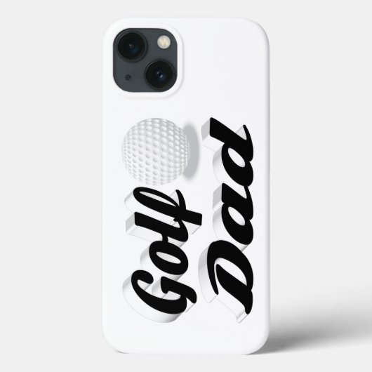 ゴルフダッド iPhone カー Case-Mate iPhoneケース (裏面)