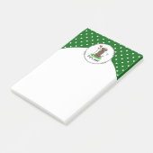 ゴルフチョコレートラブラドールレトリエバードッグ – かわいい ポストイット (アングル)