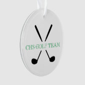 ゴルフチームクラブプレイヤースクールイヤー賞記念 オーナメント (正面)