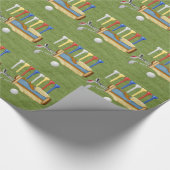 ゴルフティーおよびバッグ ラッピングペーパー (角)