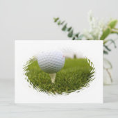 ゴルフティーデザイン招待状 招待状 (スタンド正面)