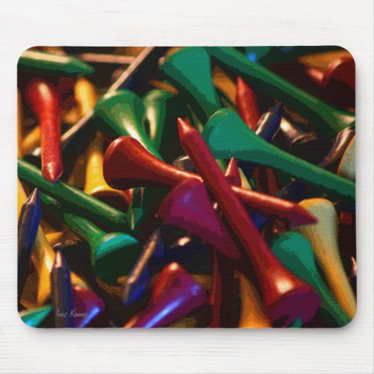 ゴルフティー マウスパッド (正面)