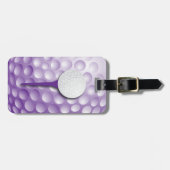 ゴルフティー |紫 ラゲッジタグ (正面横)