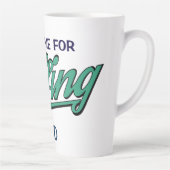 ゴルフテーマおもしろいゴルフパパラージラテマグ カフェラテマグ (右)