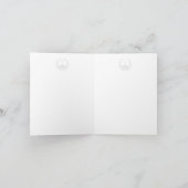 ゴルフテーマカスタマイズデザイン折り札カード サンキューカード (内部)