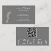 ゴルフテーマカード – ゲント 名刺 (正面/裏面)