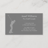 ゴルフテーマカード – ゲント 名刺 (正面)