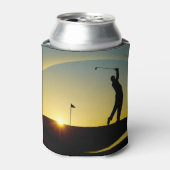 ゴルフテーマクーラーボックス- HAMbWG 缶クーラー (缶正面)