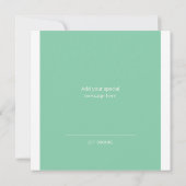 ゴルフテーマサンキューカード | フラットオプション サンキューカード (裏面)