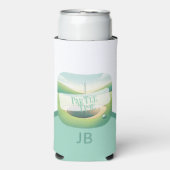 ゴルフテーマパルティーモノグラム スリム缶クーラー (Seltzer正面)