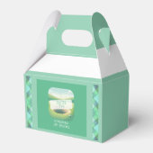 ゴルフテーマパーティーの好意ボックス フェイバーボックス (裏面サイド)