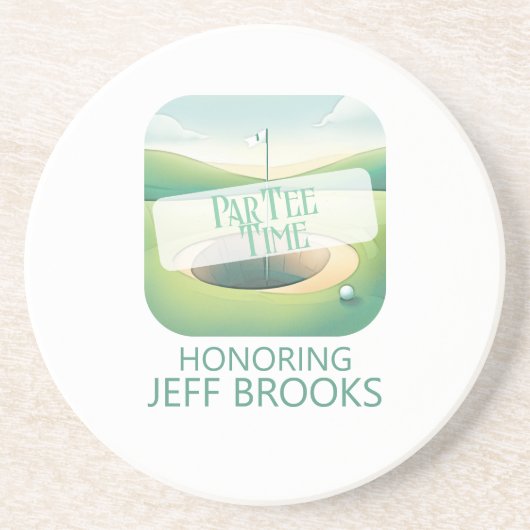 ゴルフテーマパーティー コースター (正面)