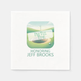 ゴルフテーマパーティー スタンダードカクテルナプキン