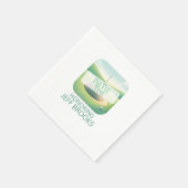 ゴルフテーマパーティー スタンダードカクテルナプキン (角)