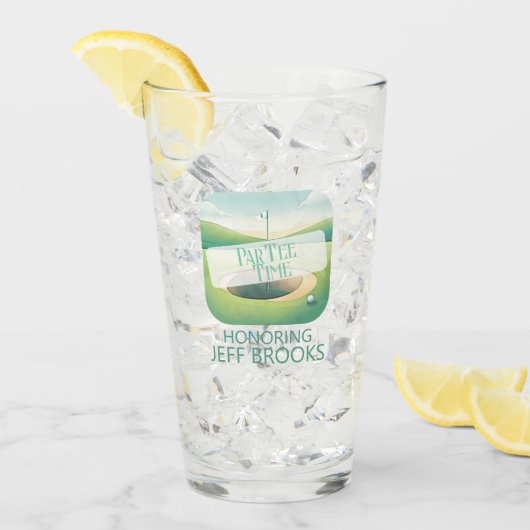 ゴルフテーマパーティー タンブラーグラス (アイス正面)